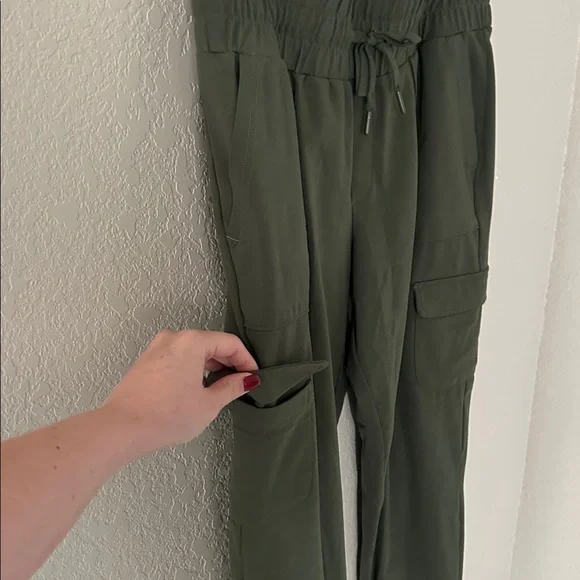 Mondetta Green Cargo Jogger Pants Size L - Picture 4 of 6